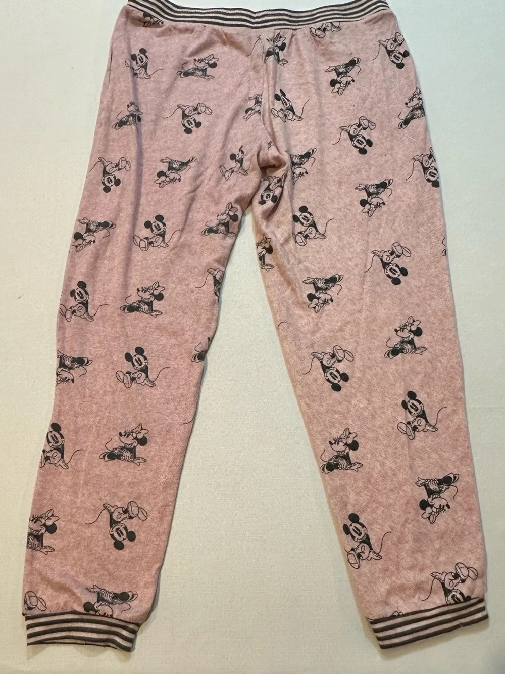 Disney Mickey & Minnie Mouse Pink Pajama Lounge Set Medium - Picture 3 of 15